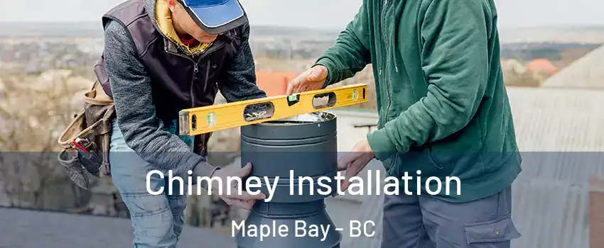  Chimney Installation Maple Bay - BC