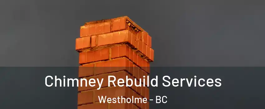  Chimney Rebuild Services Westholme - BC