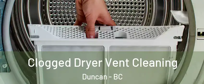  Clogged Dryer Vent Cleaning Duncan - BC