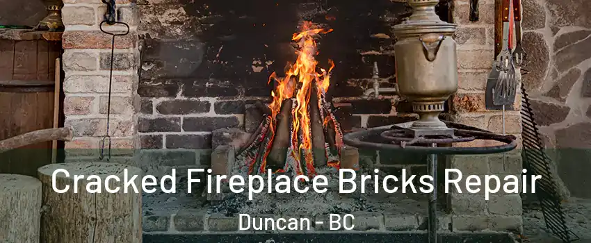  Cracked Fireplace Bricks Repair Duncan - BC