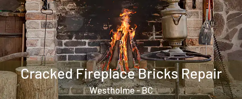  Cracked Fireplace Bricks Repair Westholme - BC
