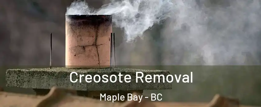  Creosote Removal Maple Bay - BC