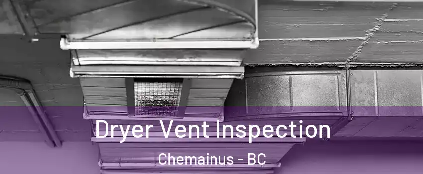  Dryer Vent Inspection Chemainus - BC