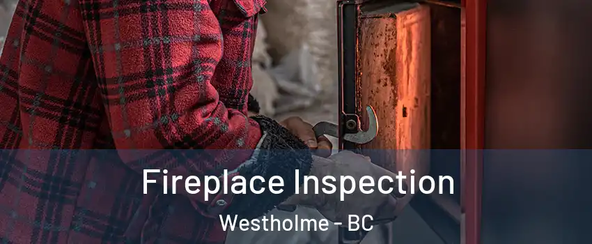  Fireplace Inspection Westholme - BC