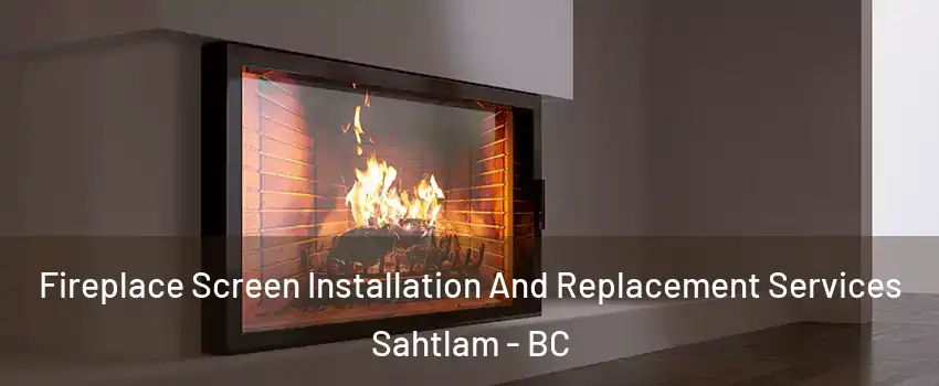 Fireplace Screen Installation And Replacement Services Sahtlam - BC