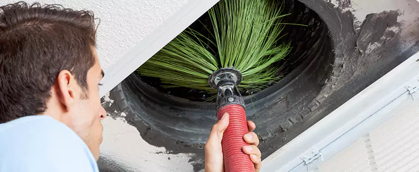 Clogged Air Duct Cleaning Process in Crofton, BC