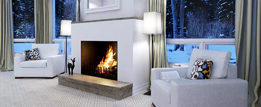 Metal Firebox Installation For Fireplace in Glenora, BC