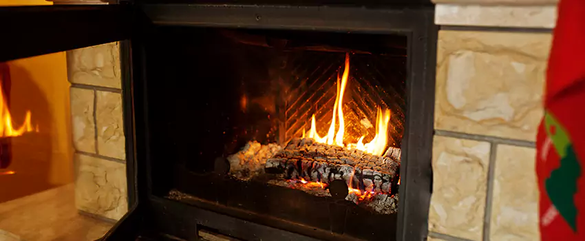 Gas Fireplace Ember Bed Design Services in Maple Bay, British Columbia