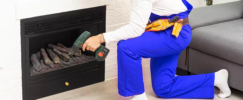 B-Vent Gas Fireplace Installation in Maple Bay, BC