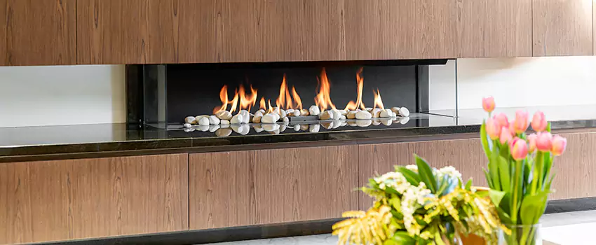 Outdoor Modern Fireplace Renovation Services in Maple Bay, BC
