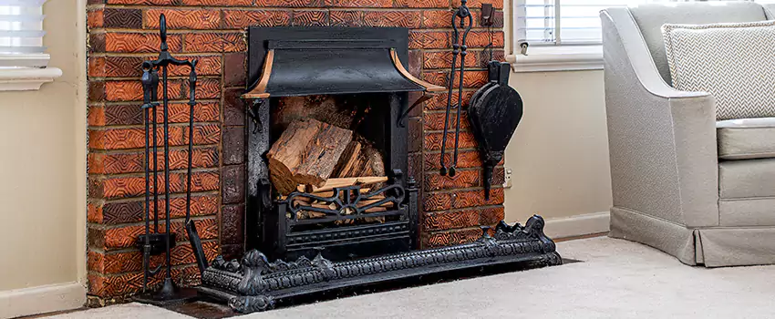 Vintage-style Fireplace Redesign in Maple Bay, British Columbia