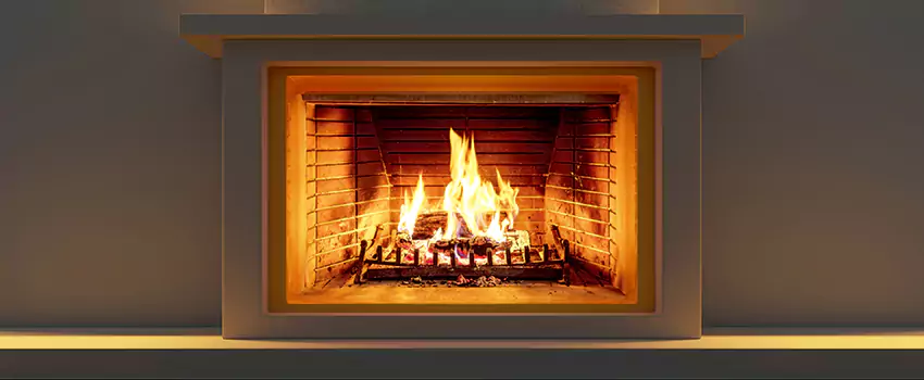 Open Flame Wood-Burning Fireplace Installation Services in Crofton, British Columbia