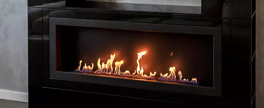 Town & Country Outdoor Fireplace in Maple Bay, BC