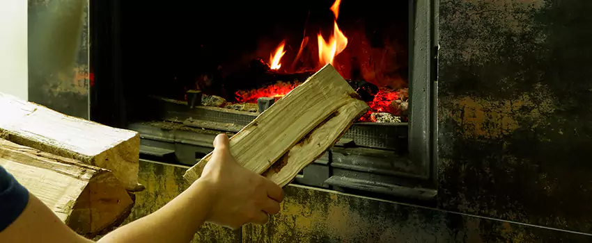 Wood Stove Heat Resistant Wall Repair in Maple Bay, British Columbia