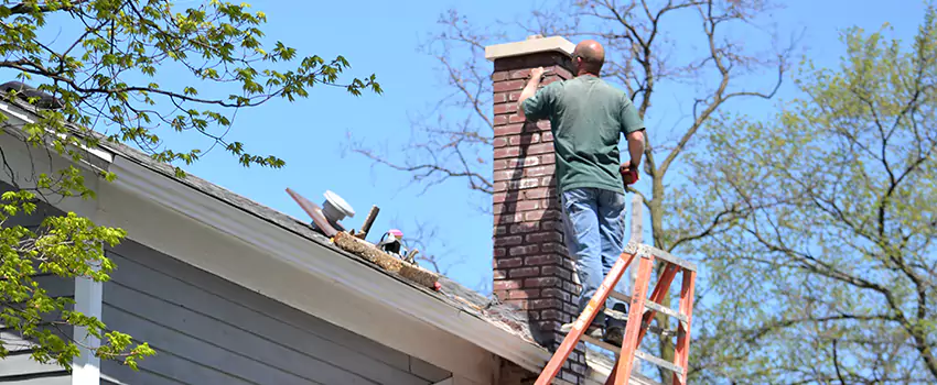 Chimney Crown Repair in Maple Bay, British Columbia