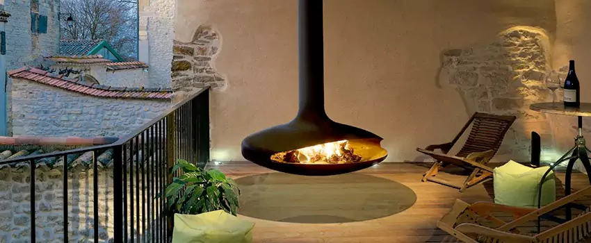 Bioethanol Hanging Fireplace Installation Services in Maple Bay, BC