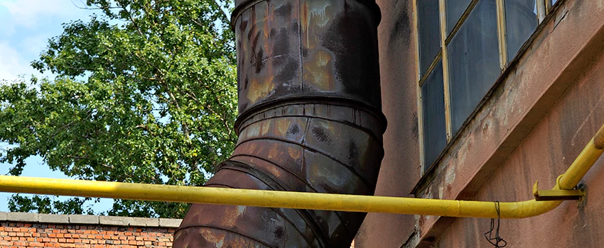 Lightning Protection Installation System for Industrial Chimneys in Crofton, British Columbia