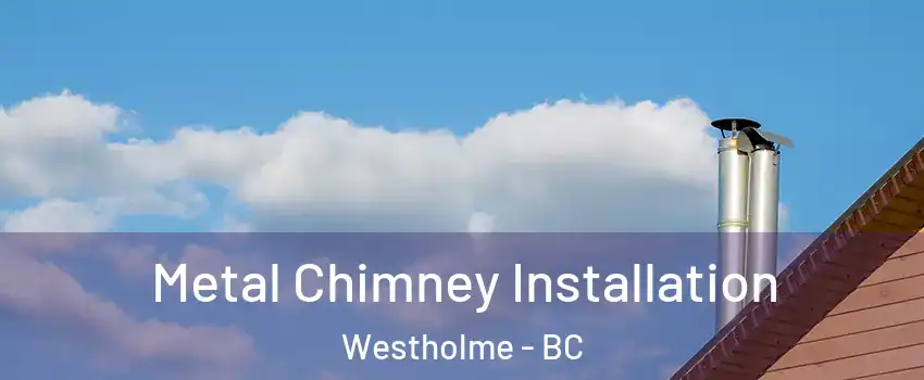  Metal Chimney Installation Westholme - BC