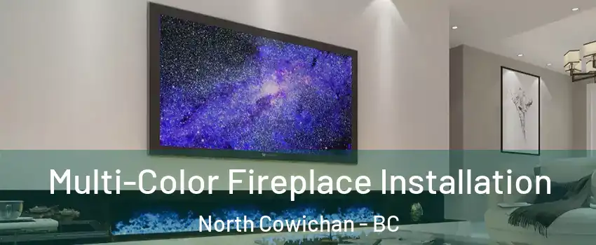  Multi-Color Fireplace Installation North Cowichan - BC