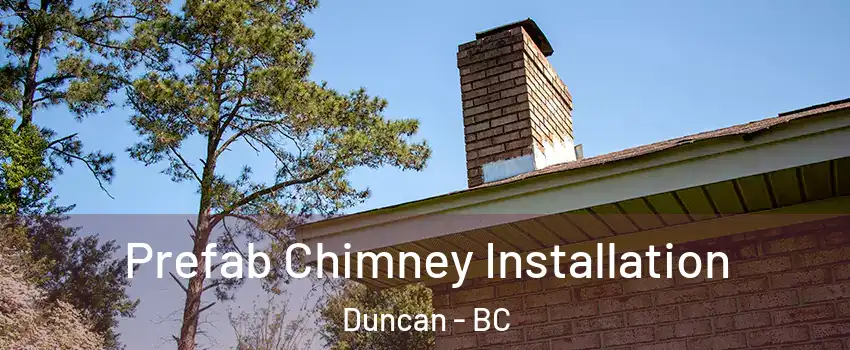  Prefab Chimney Installation Duncan - BC