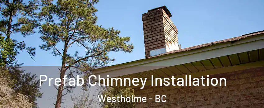  Prefab Chimney Installation Westholme - BC
