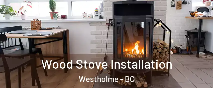  Wood Stove Installation Westholme - BC